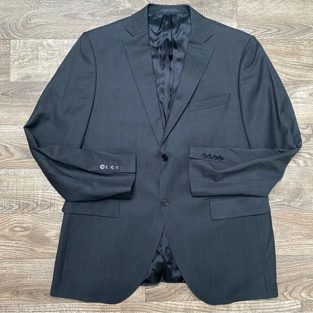 Luigi Bianchi Mantova Virgin Wool Blazer